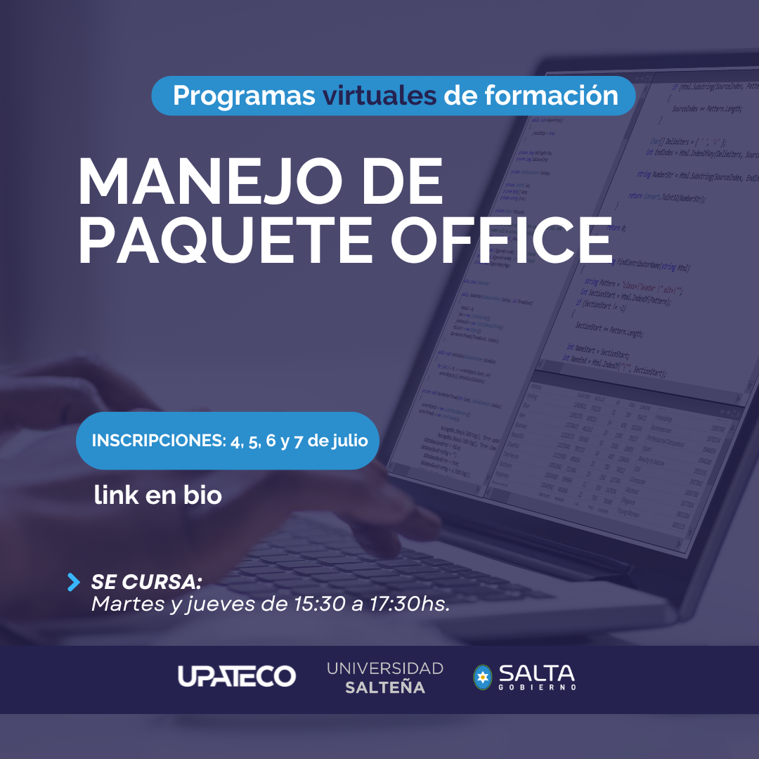 MANEJO DE PAQUETE OFFICE