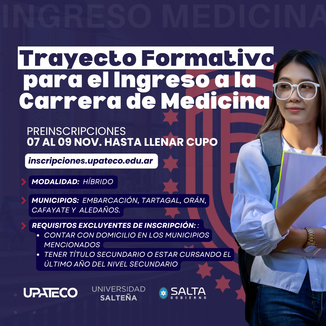 Trayecto Formativo para el Ingreso a MEDICINA