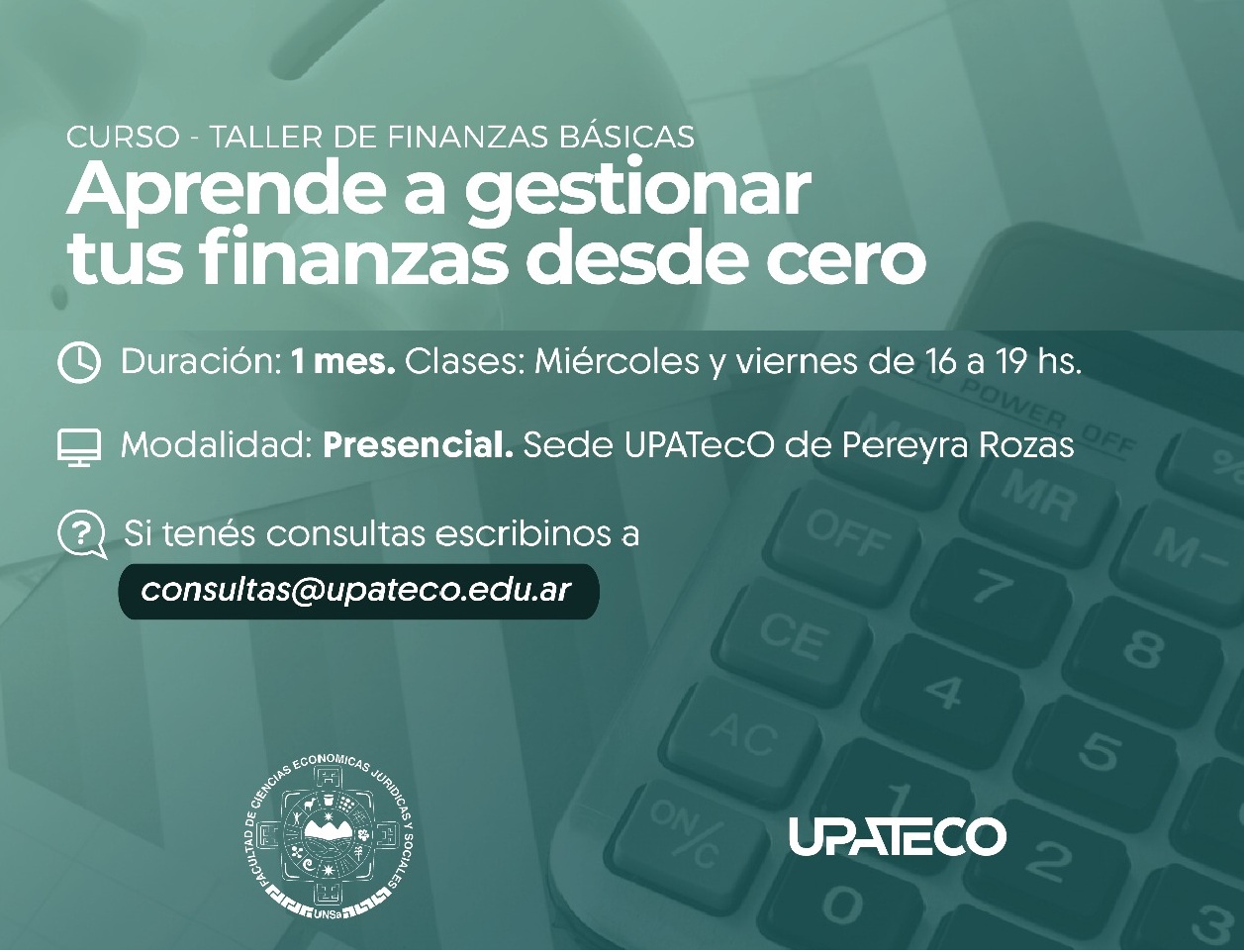 APRENDE A GESTIONAR TUS FINANZAS DESDE CERO