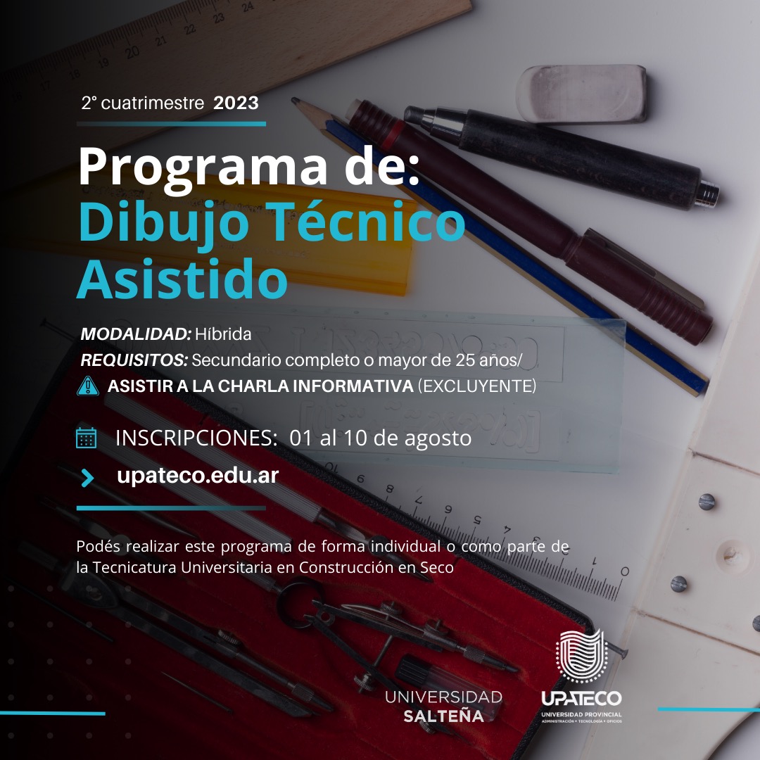 DIBUJO TÉCNICO ASISTIDO (Modalidad Hibrida)