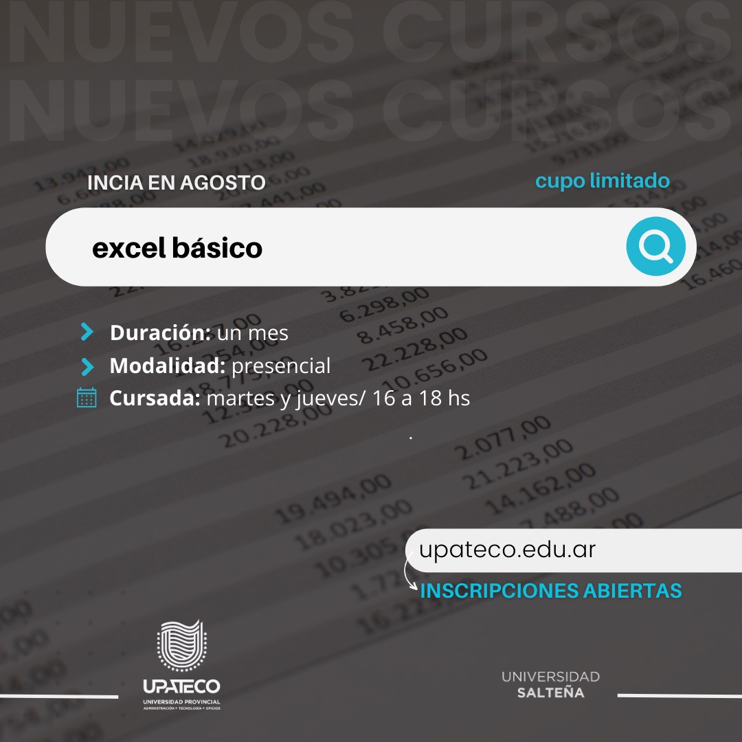Excel Básico 2023(Presencial)
