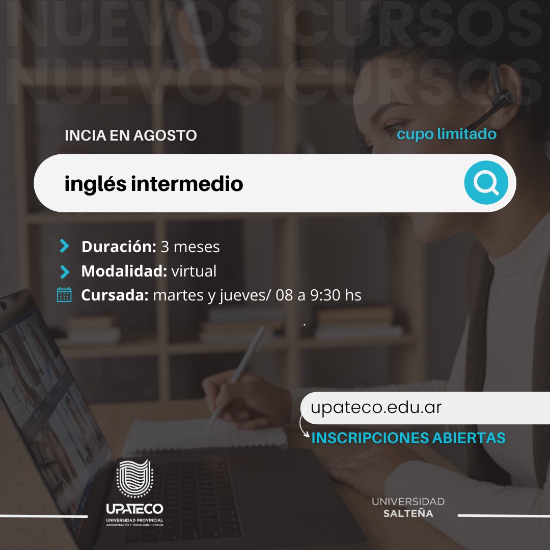 Inglés Intermedio 2023 (virtual)