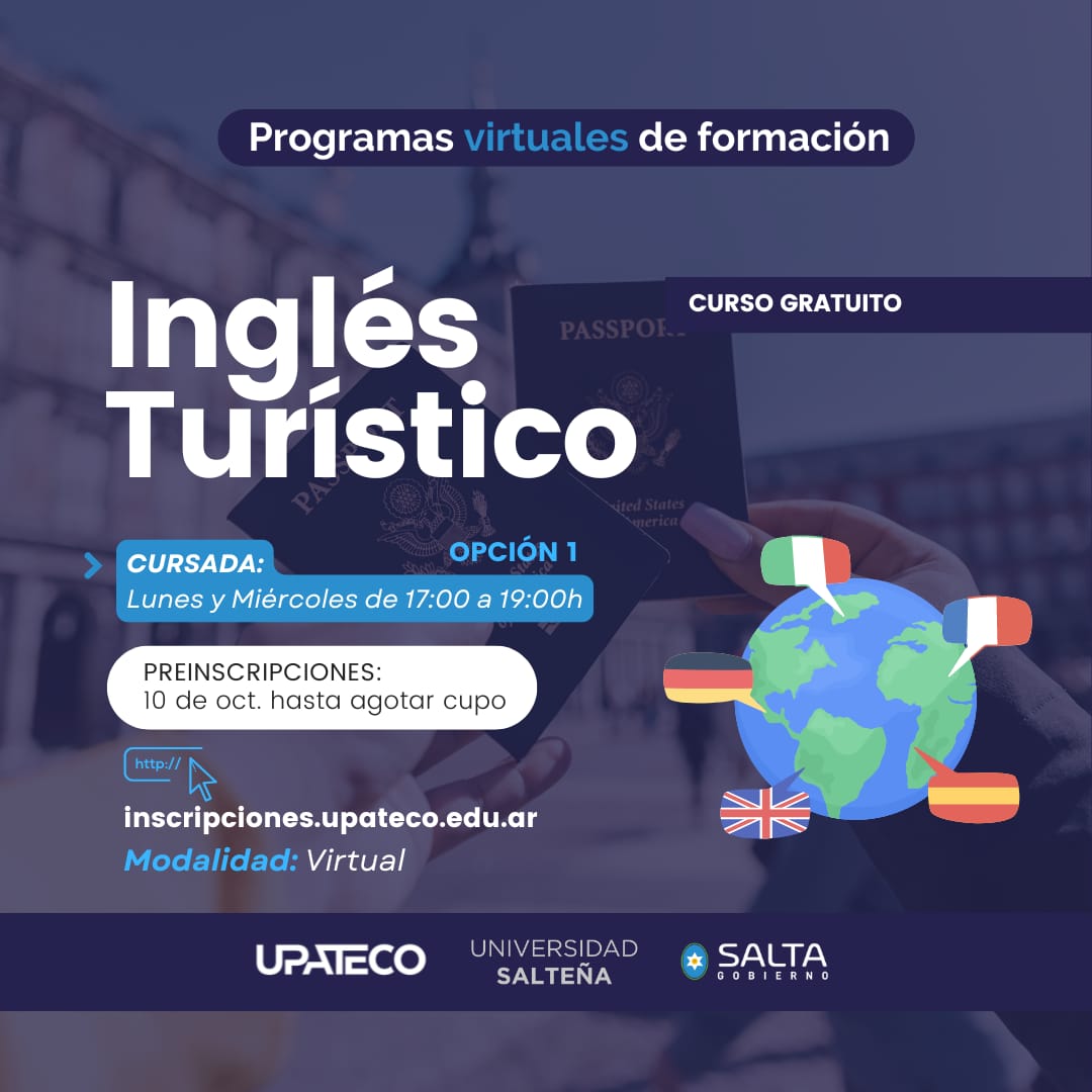 Ingles Turístico – Salta Capital