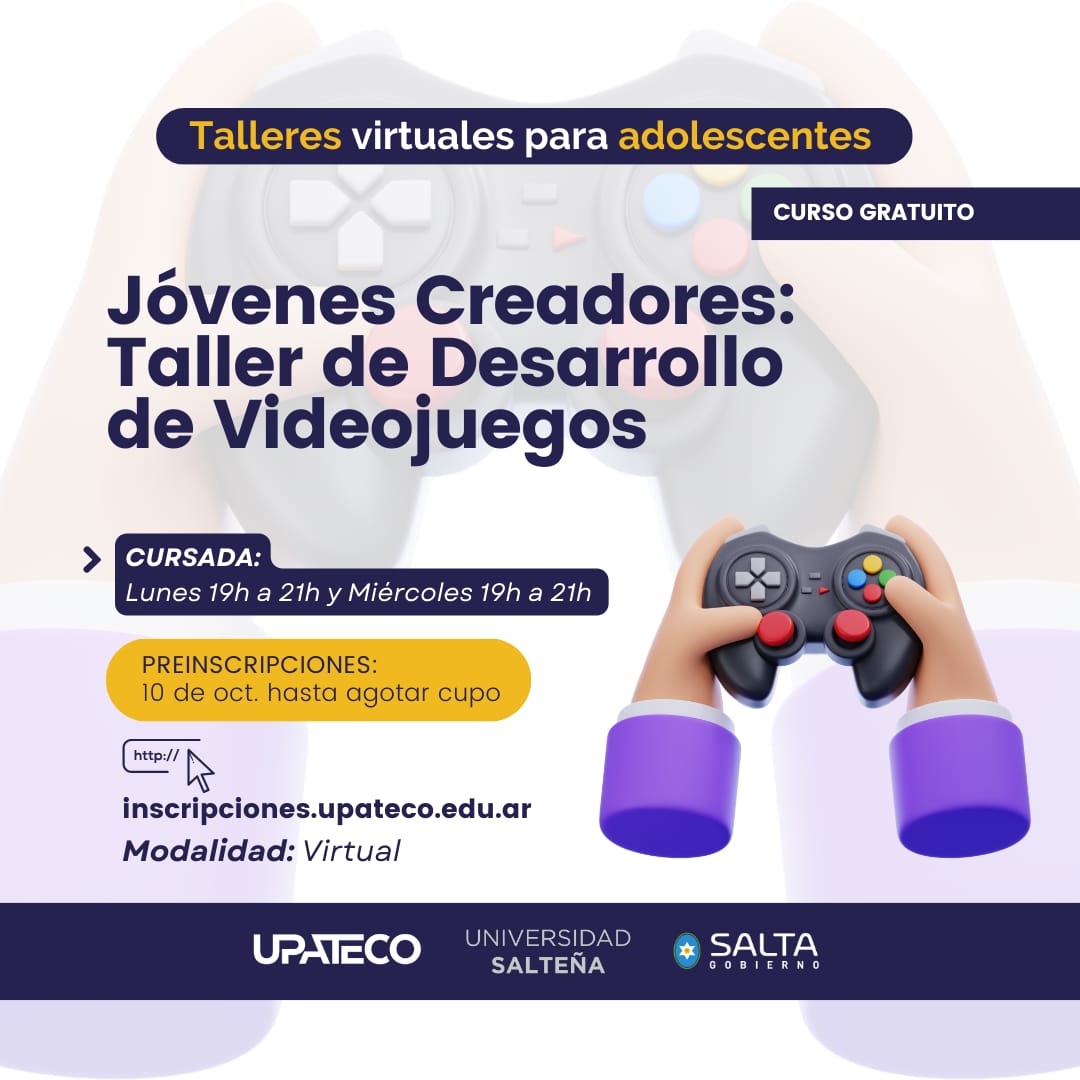 Jóvenes Creadores: Taller de Desarrollo de Videojuegos