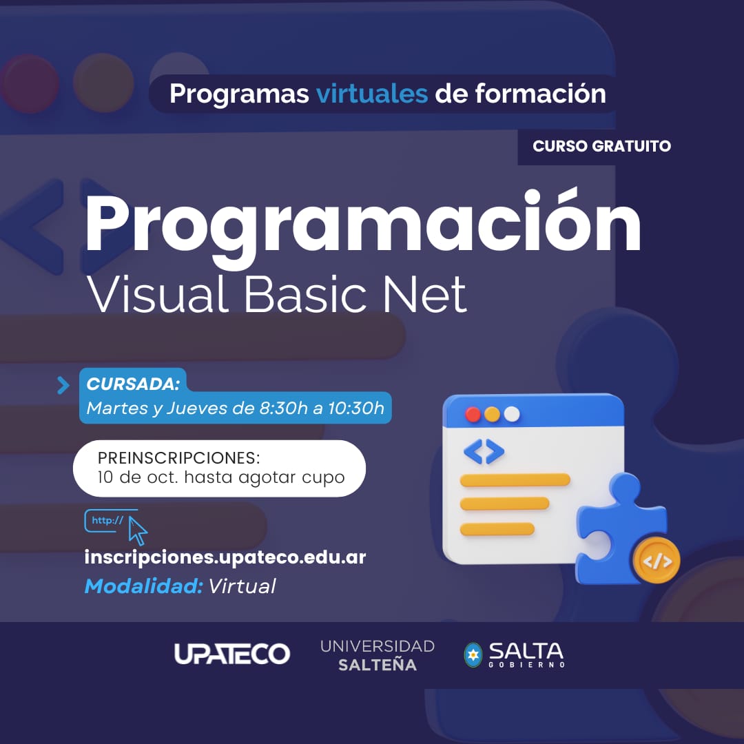 Programación con visual basic net